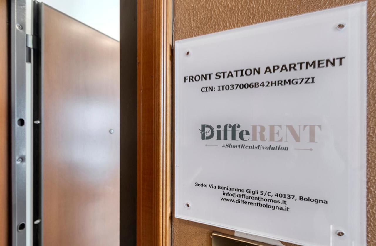Front Station Apartment - Stazione Centrale Di ボローニャ エクステリア 写真