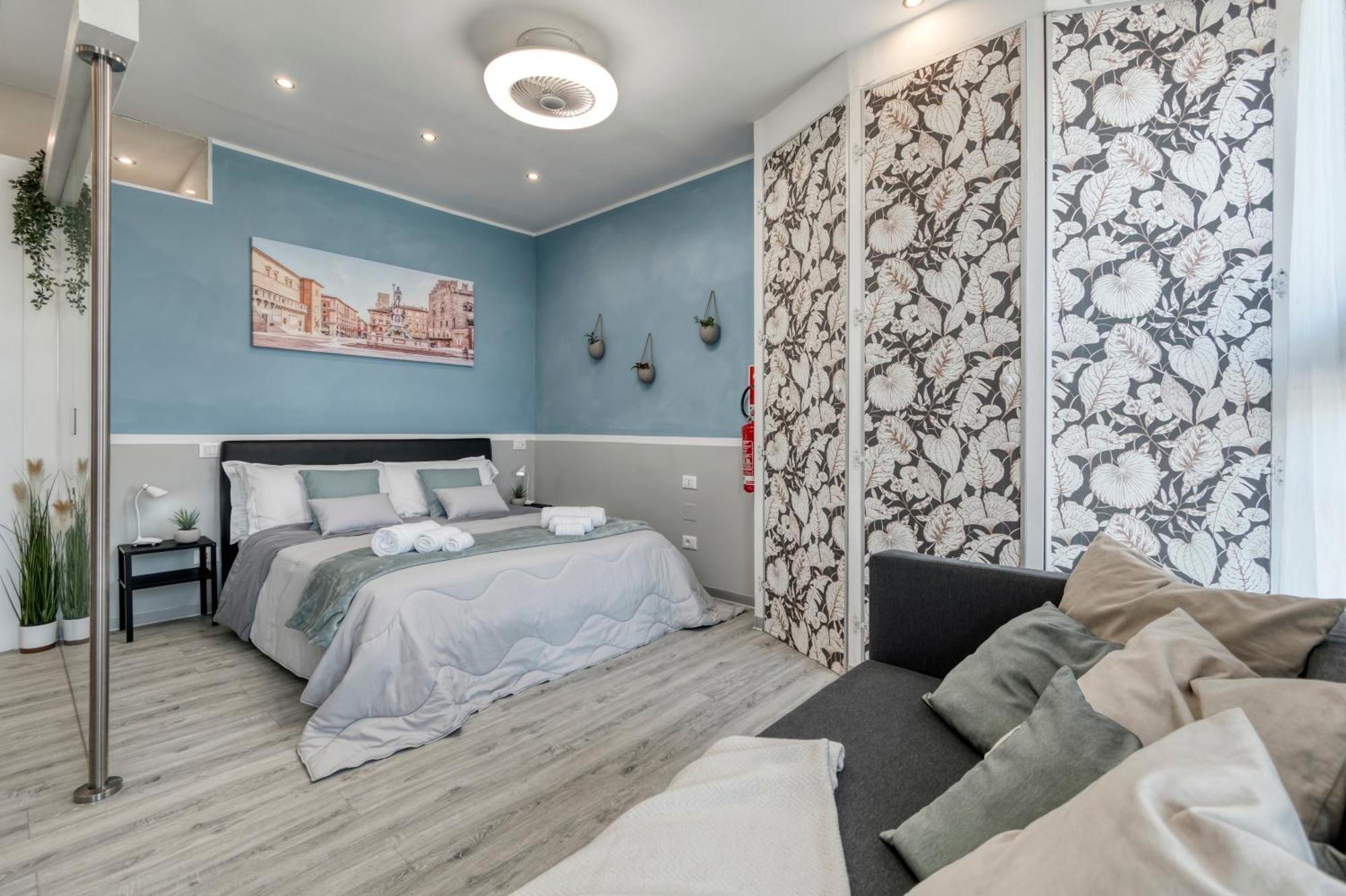 Front Station Apartment - Stazione Centrale Di ボローニャ エクステリア 写真